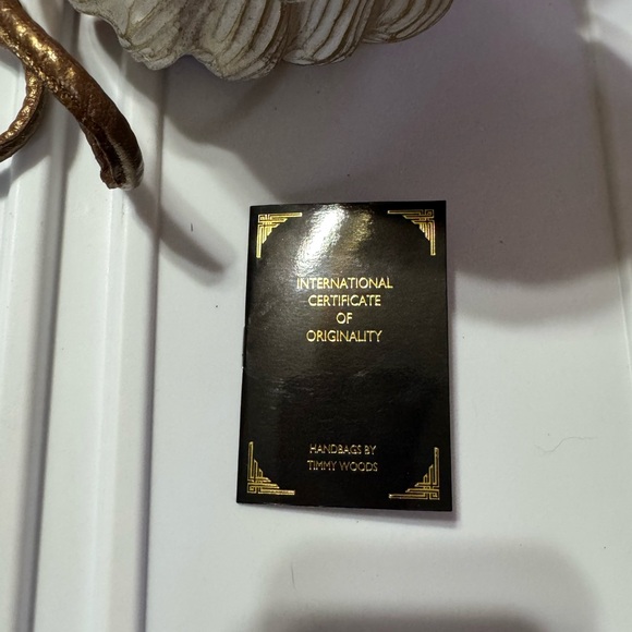 Timmy Woods Black and Gold Originality Certificate - Picture 8 of 8